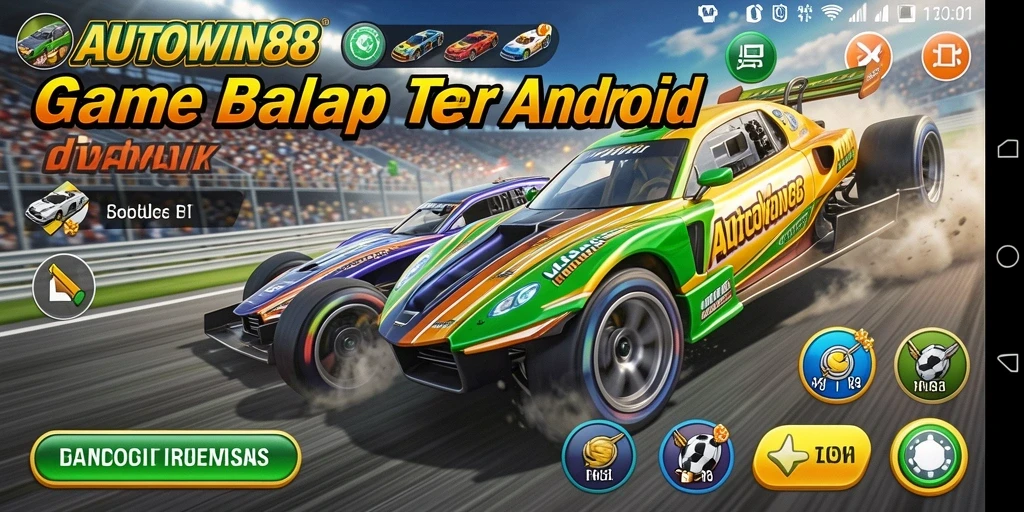 Gameplay balap seru di AUTOWIN88 dengan grafis menawan.
