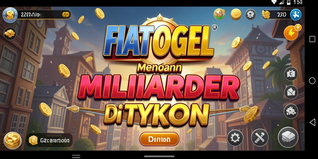 Tampilan gameplay FIATOGEL yang seru dan menantang.