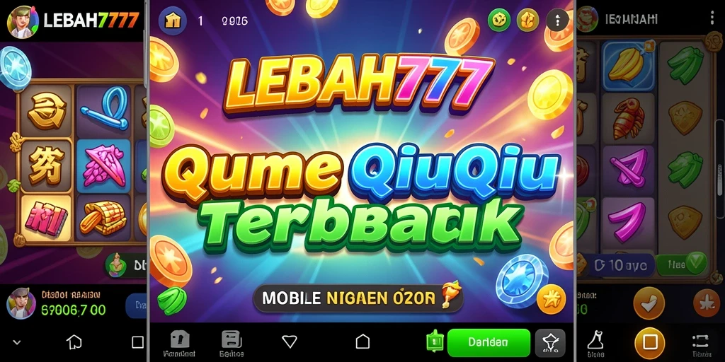 Tampilan gameplay seru LEBAH777 yang penuh strategi QiuQiu.