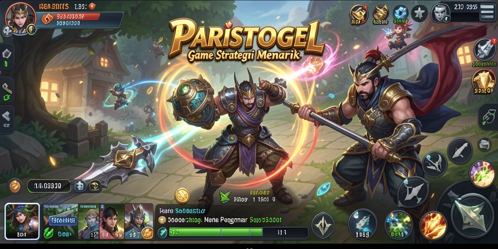 Tangkapan layar gameplay menarik dari PARISTOGEL yang penuh strategi.